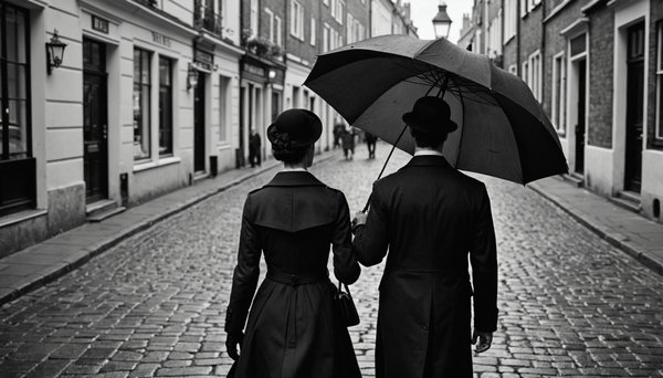 L'art du parapluie anglais : tradition et luxe raffiné